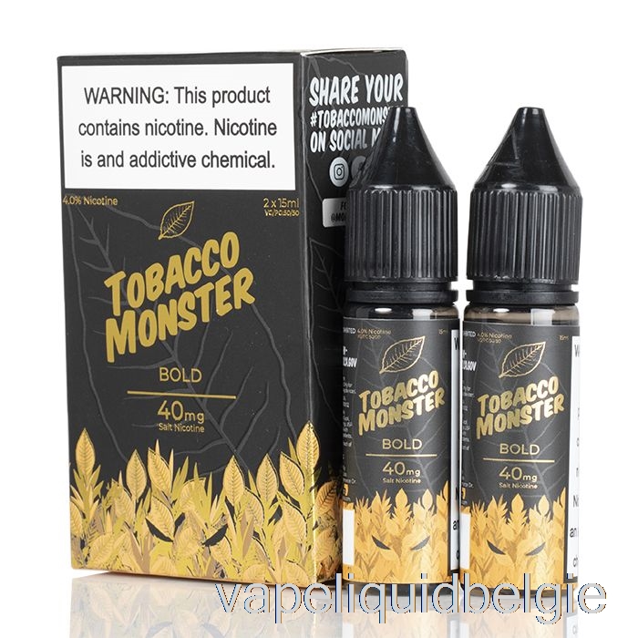 Vape Smaken Bold - Tabaksmonsterzouten - 30ml 60mg